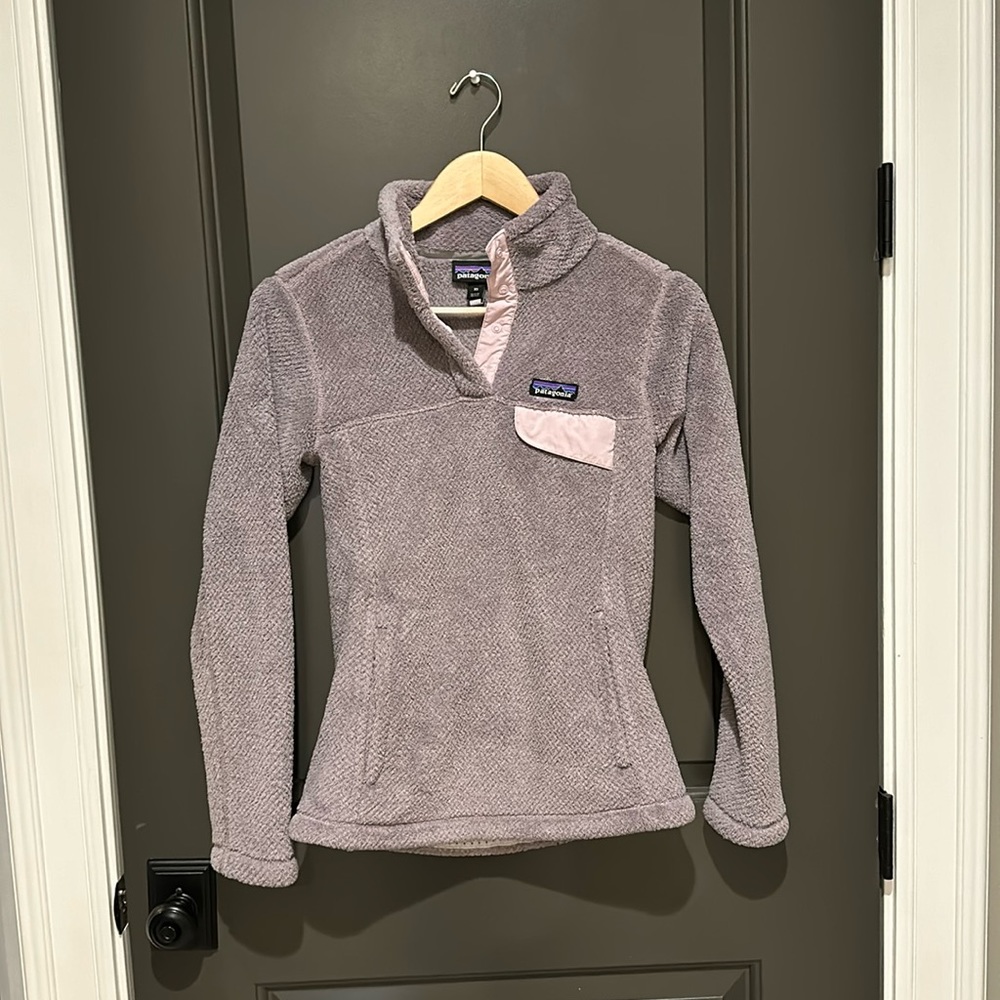 Womens patogonia fleece pullover